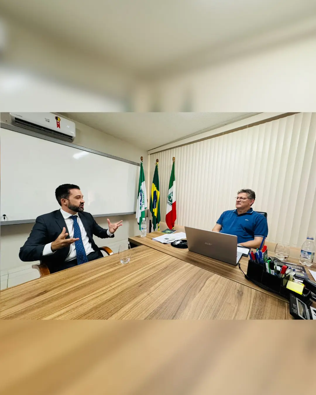 Presidente da OAB Palmas visita Prefeito e coloca instituição à disposição da Nova Gestão