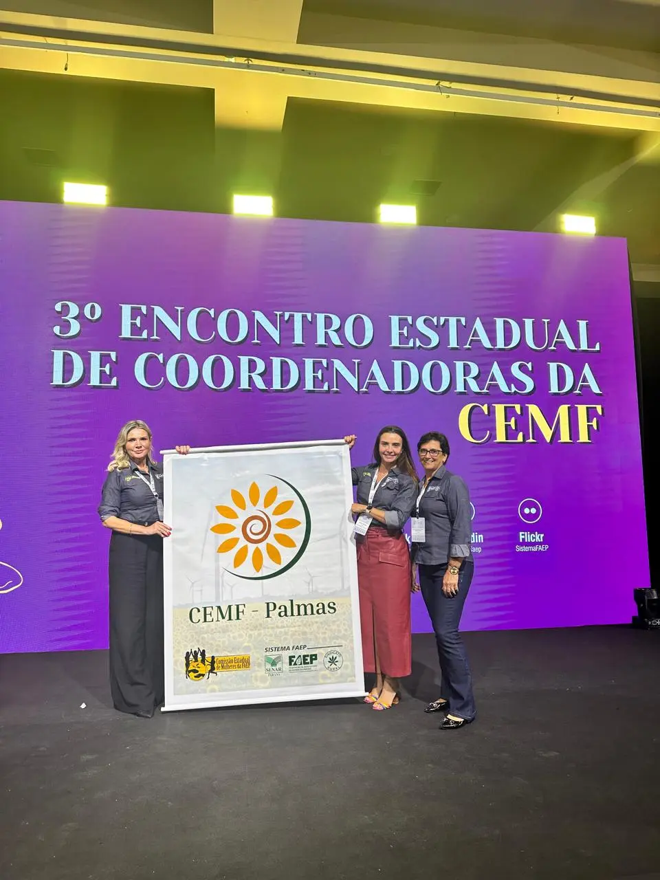 Palmenses participaram de evento do Sistema FAEP evidenciando o protagonismo feminino Palmenses participaram de evento do Sistema FAEP evidenciando o protagonismo feminino