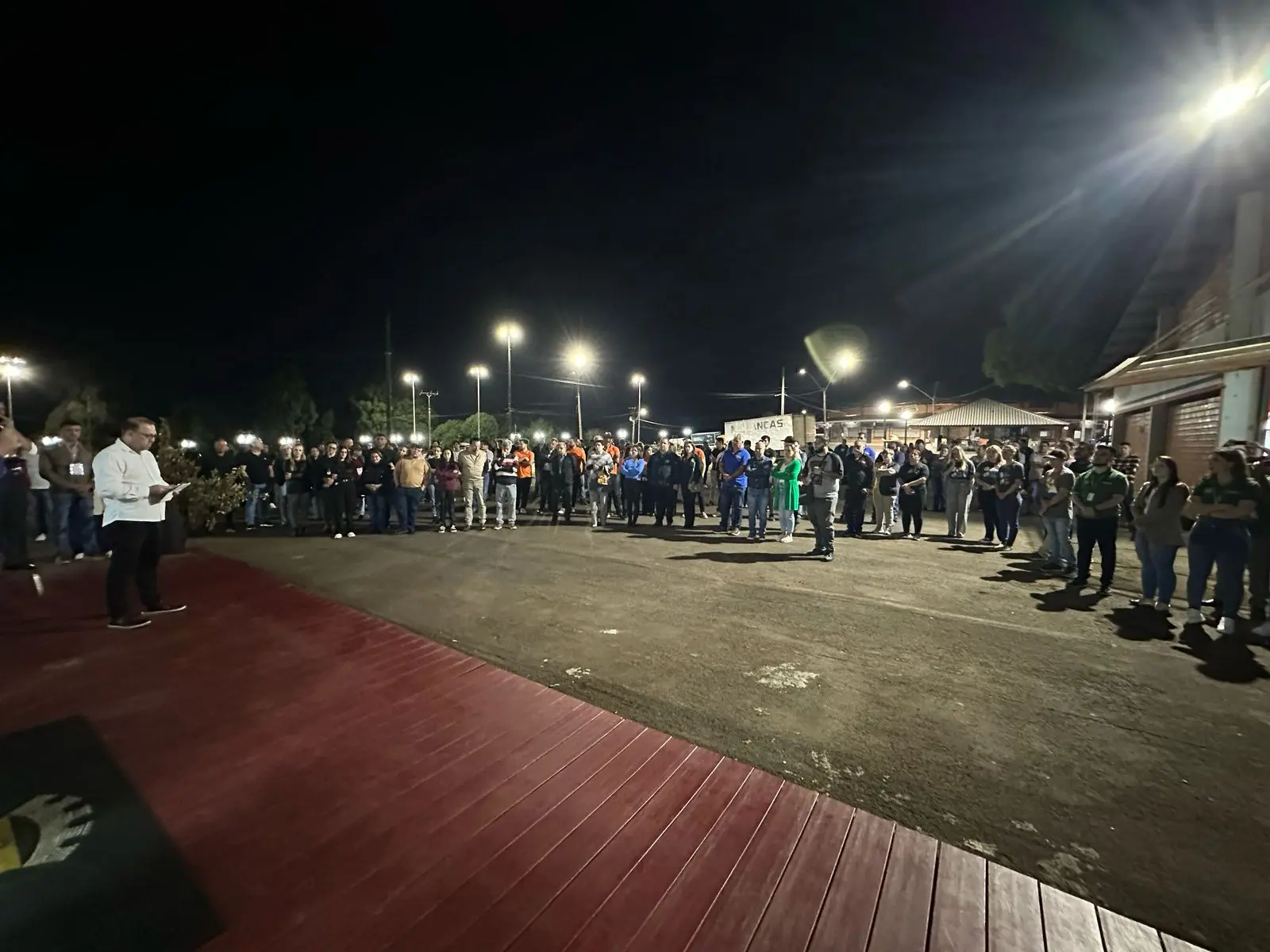 Prefeito Langaro fez abertura das festividades do aniversário de Palmas Prefeito Langaro fez abertura das festividades do aniversário de Palmas
