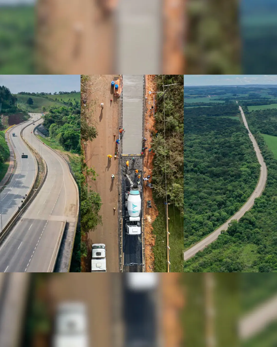 Paraná se destaca com 500 km de rodovias de concreto e investimento de R$ 3,1 bilhões Paraná se destaca com 500 km de rodovias de concreto e investimento de R$ 3,1 bilhões