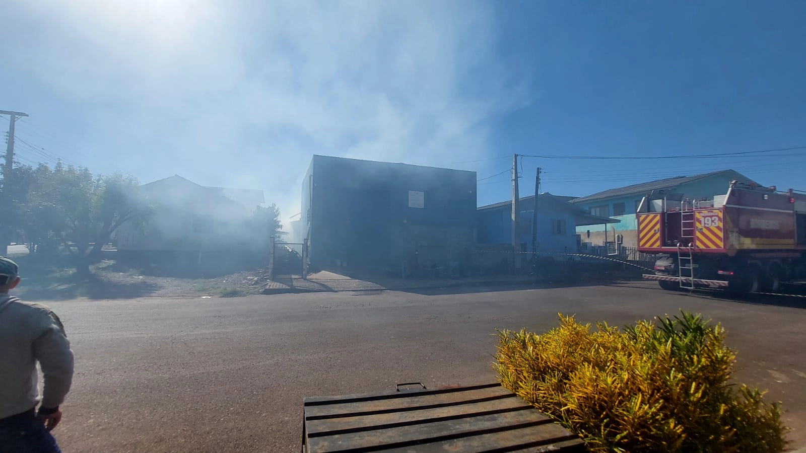 Imagem de destaque - Casa é destruída por incêndio em Chapecó