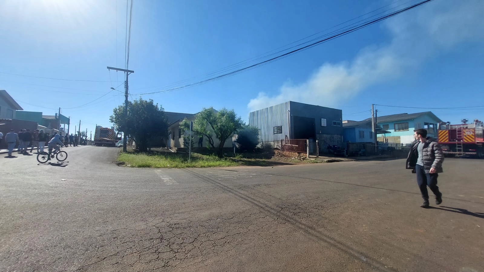 Imagem de destaque - Casa é destruída por incêndio em Chapecó