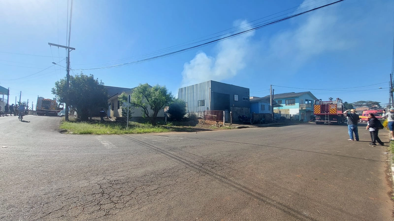 Imagem de destaque - Casa é destruída por incêndio em Chapecó