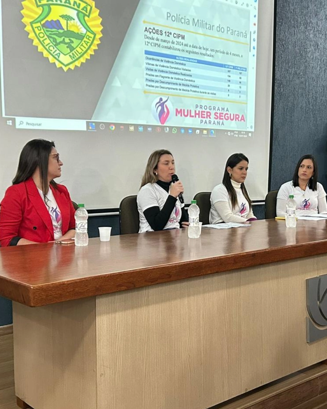 Imagem de destaque - Programa Mulher Segura Paraná está sendo desenvolvido em Palmas