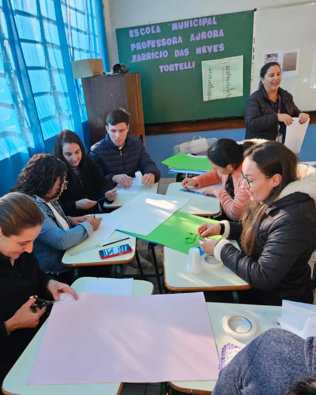 Reiniciam as aulas em Cel Domingos Soares