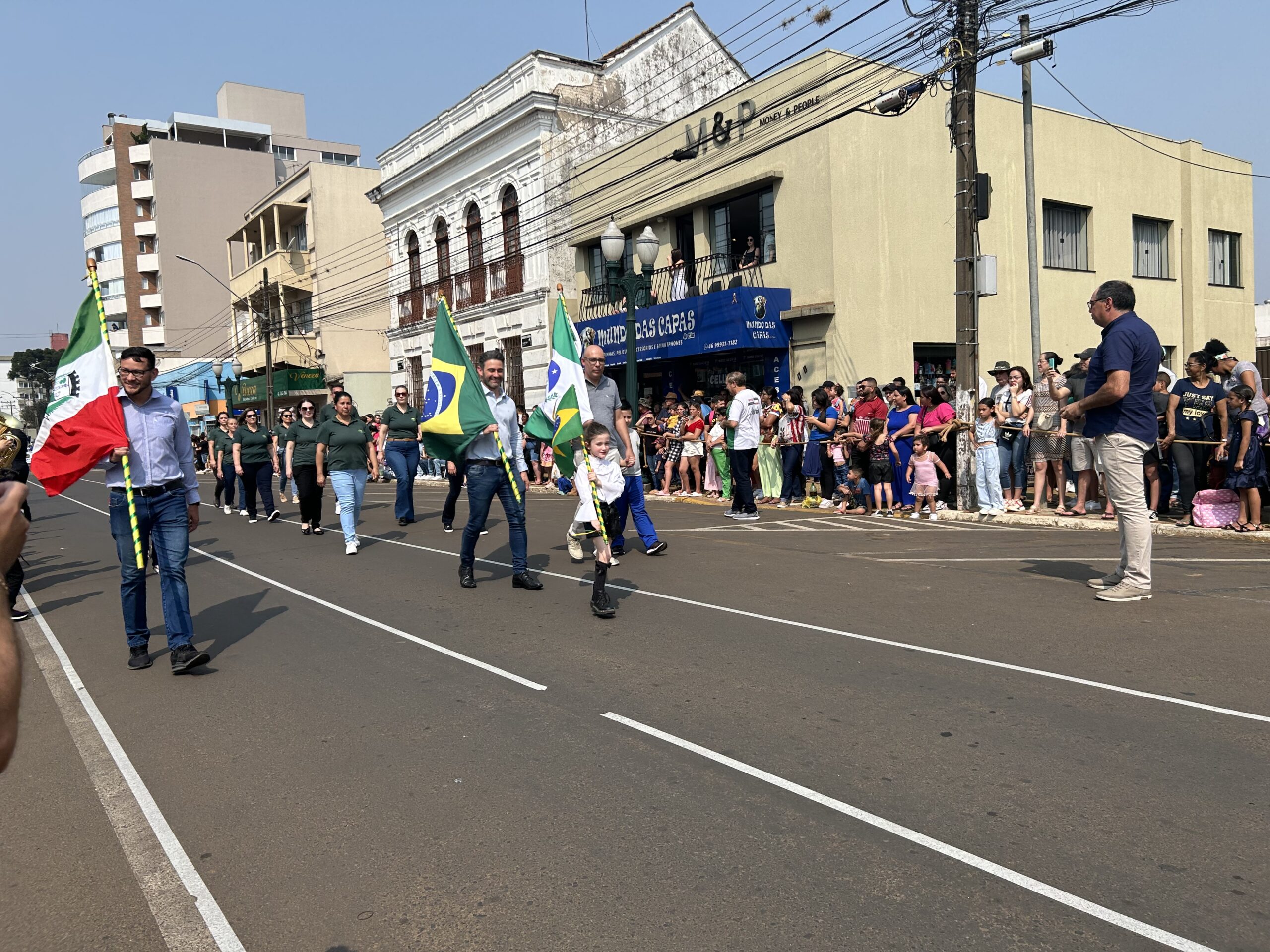 Patriotismo em evidência no Desfile 7 de Setembro em Palmas