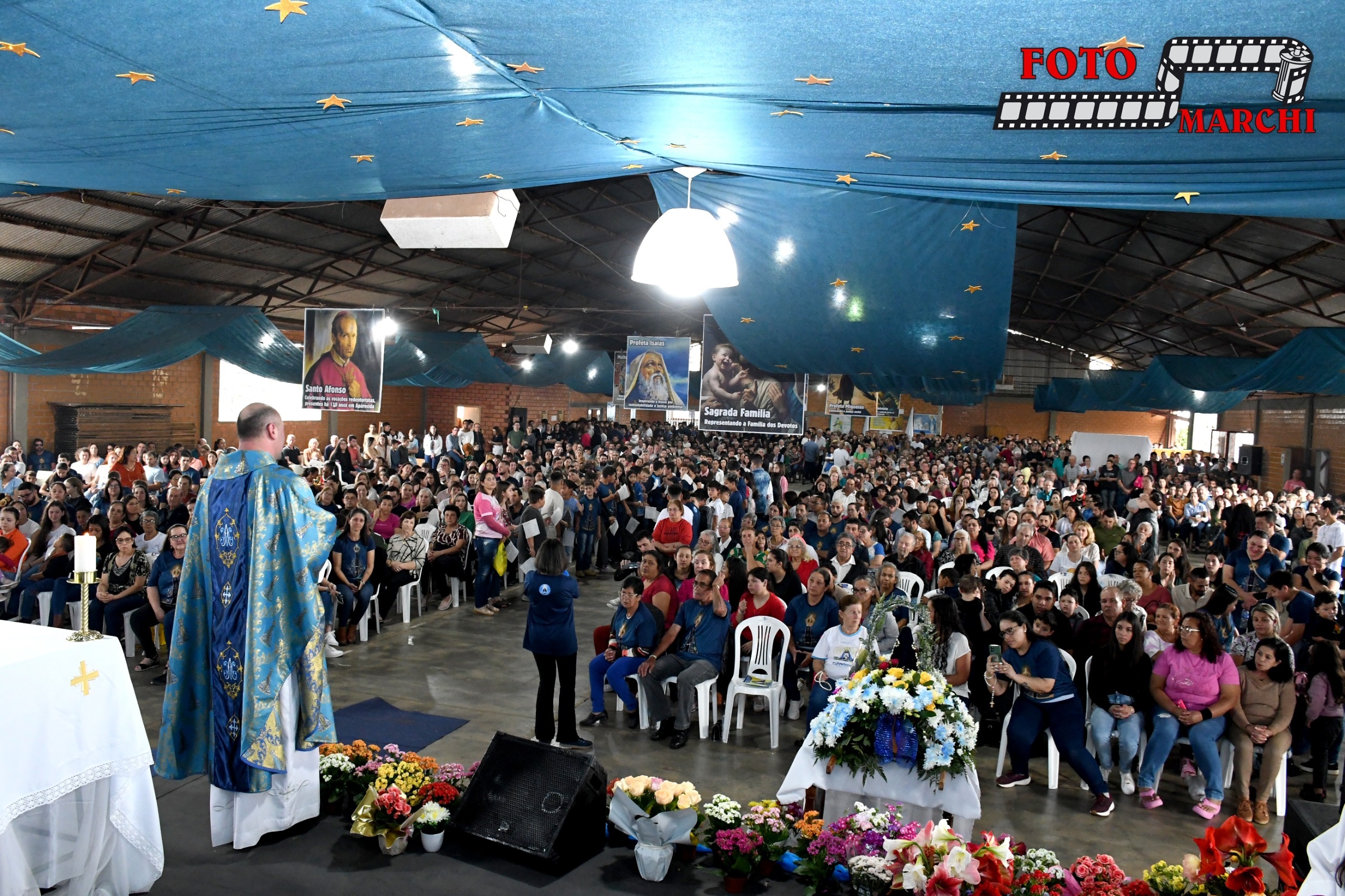 Palmenses comemoram Dia de Nossa Senhora Aparecida com grandiosa festa