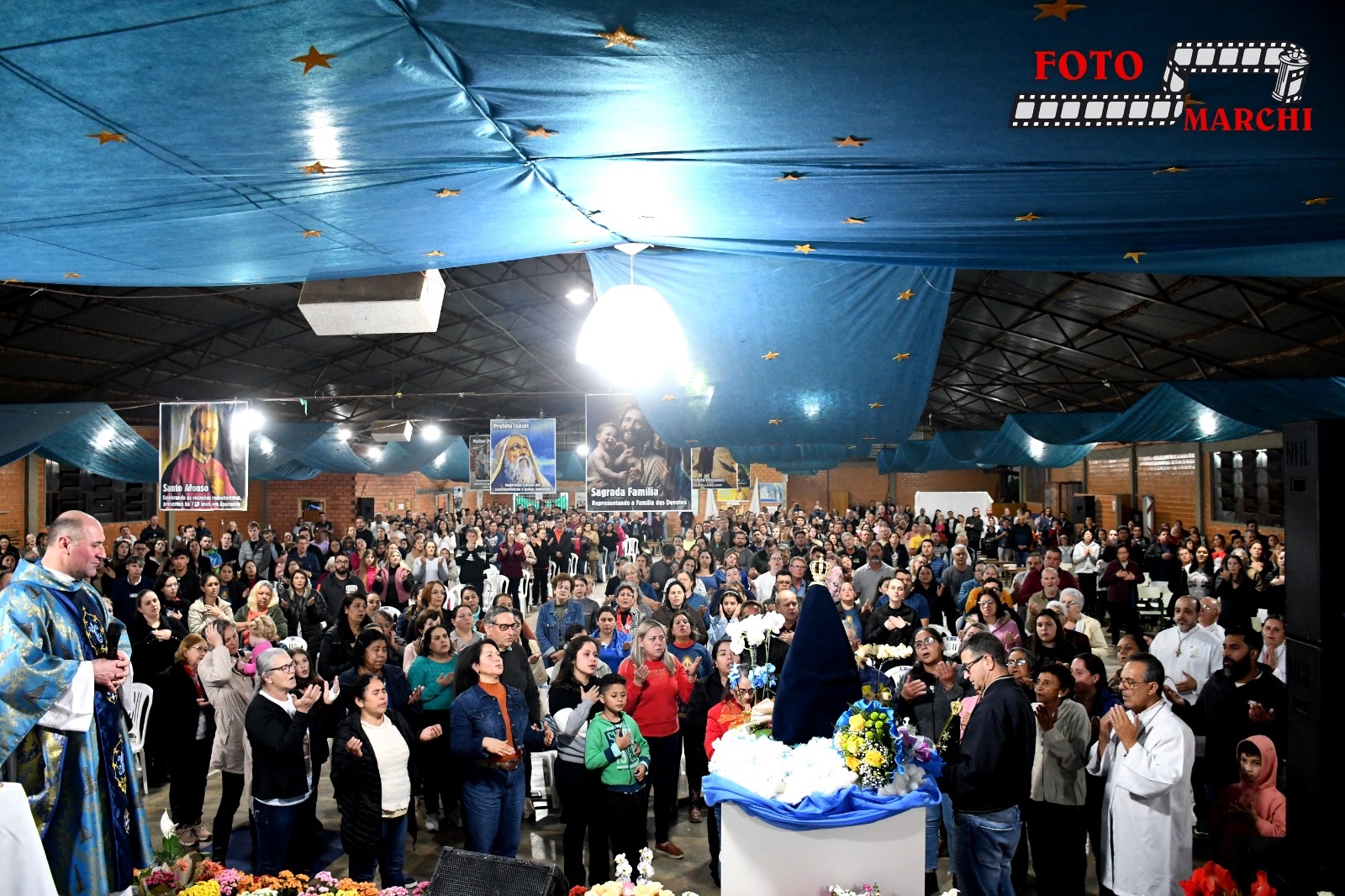 Palmenses comemoram Dia de Nossa Senhora Aparecida com grandiosa festa