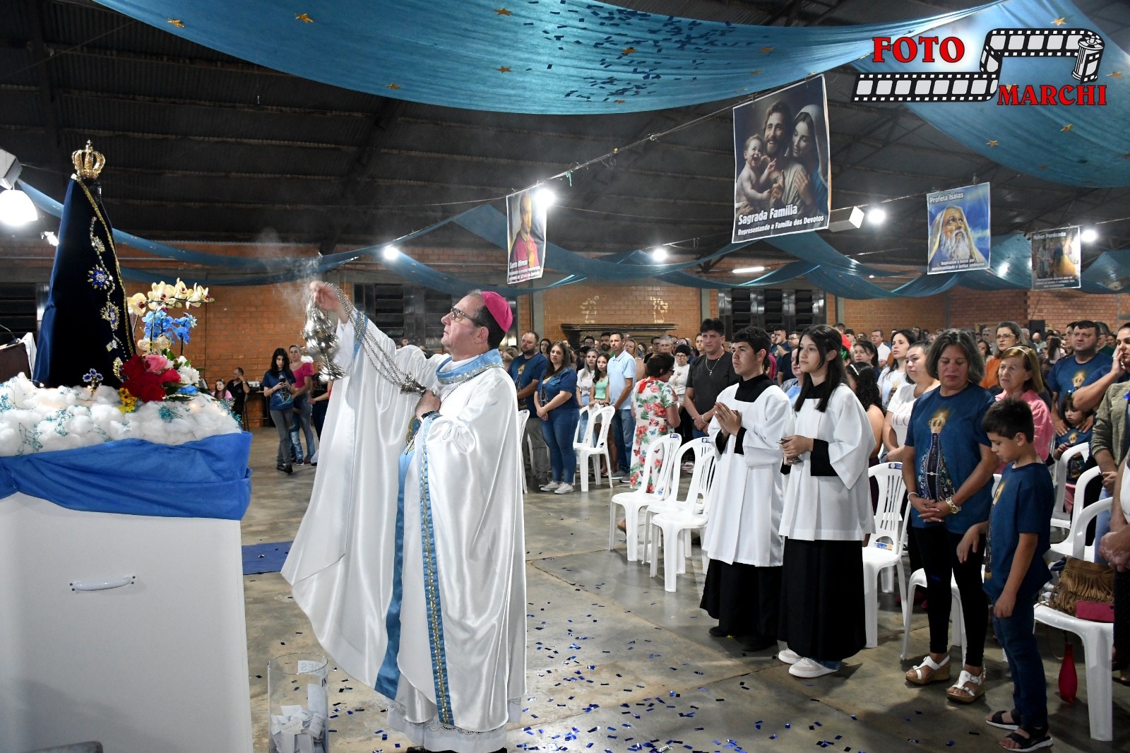 Palmenses comemoram Dia de Nossa Senhora Aparecida com grandiosa festa