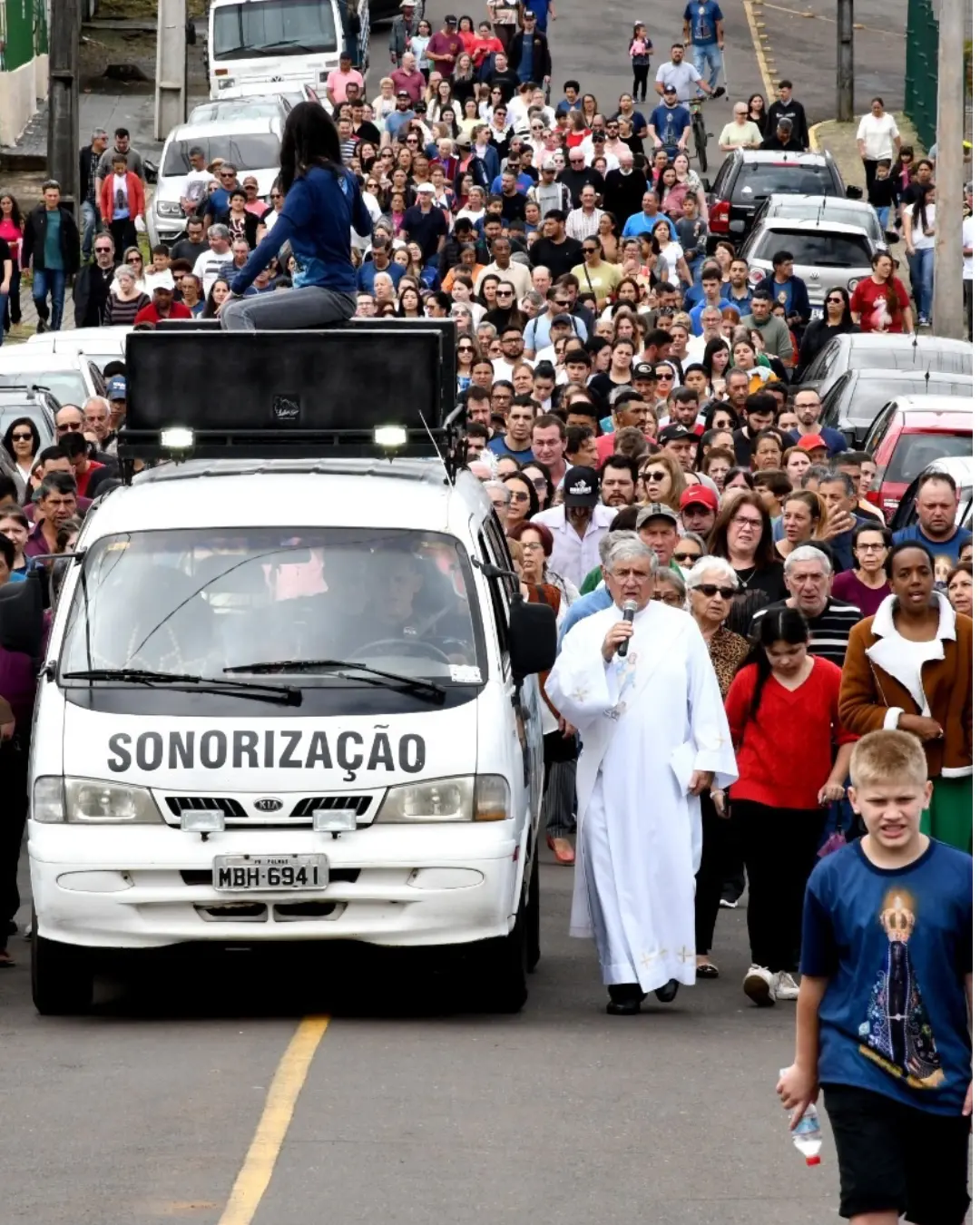 Palmenses comemoram Dia de Nossa Senhora Aparecida com grandiosa festa