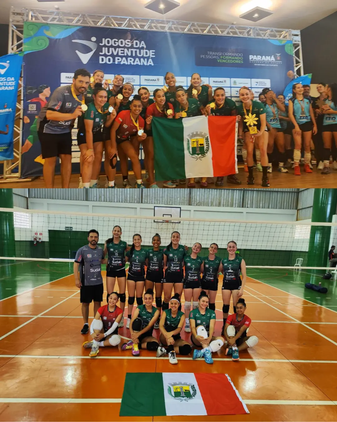 De maneira invicta, Palmas foi campeã dos Jogos da Juventude no voleibol