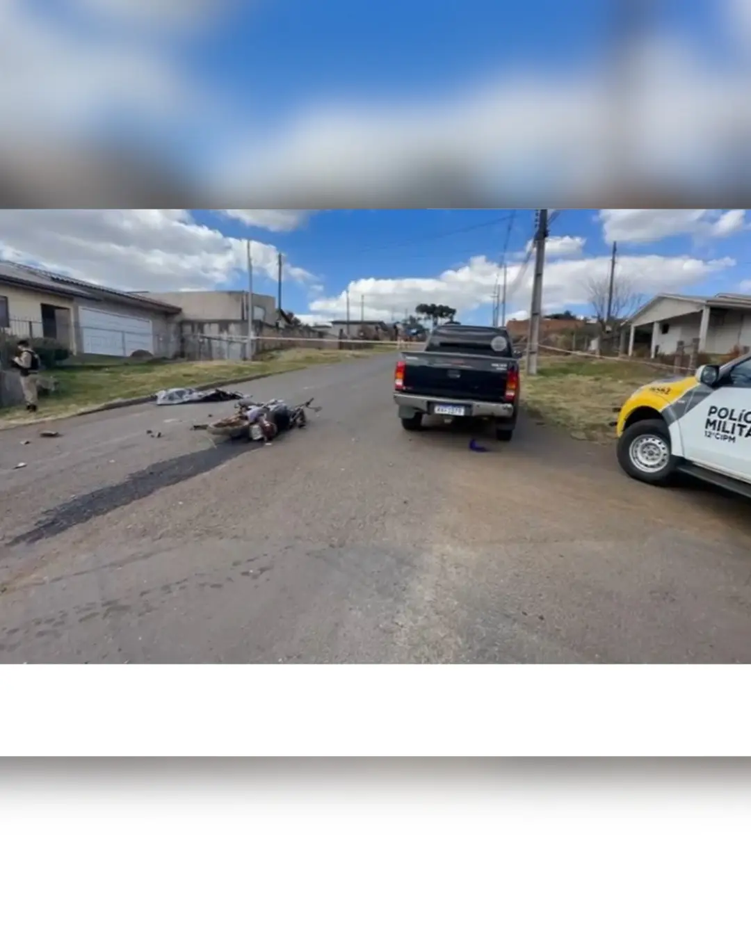 Acidente com vítima fatal em Palmas