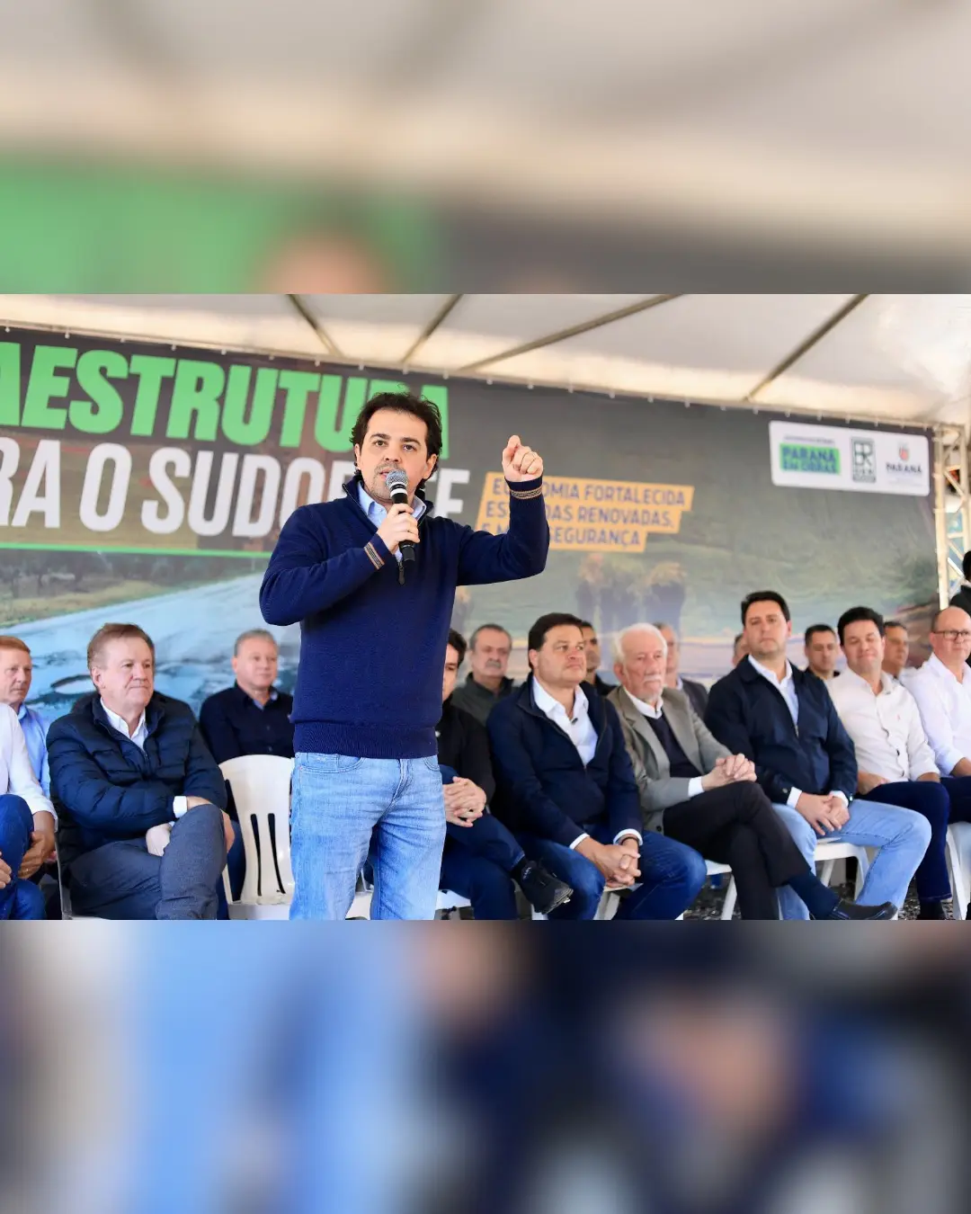 Deputado Guerra comemora entrega da PRC-280 e afirma: uma das rodovias mais modernas do BrasilA rodovia foi entregue hoje e conta com 142km de extensão