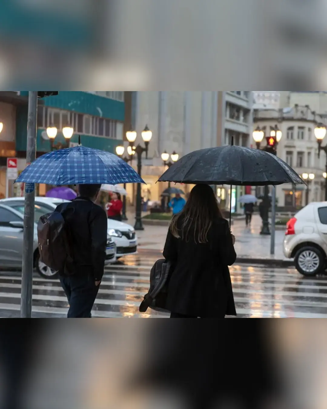 Frente fria traz chuva e quedas bruscas de temperatura no Paraná a partir de quarta-feira