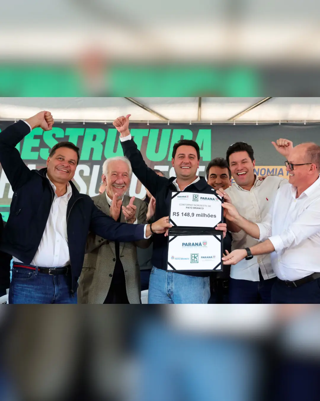 Governo do Paraná inicia nova etapa do Contorno Noroeste de Pato Branco com investimento de R$ 148,9 milhões