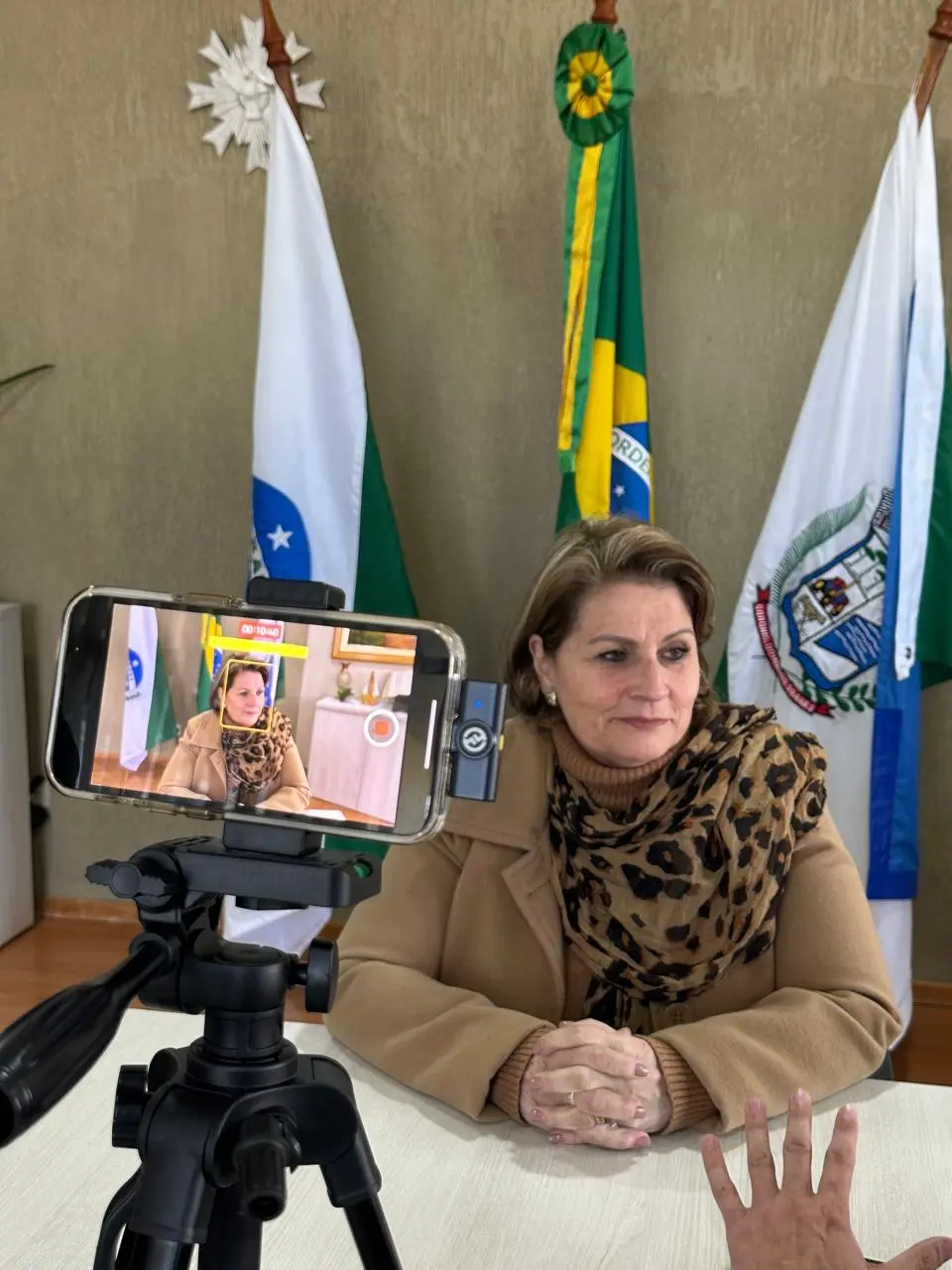 Prefeita de CDS destaca os desafios da gestão e a constante busca de recursos Prefeita de CDS destaca os desafios da gestão e a constante busca de recursos